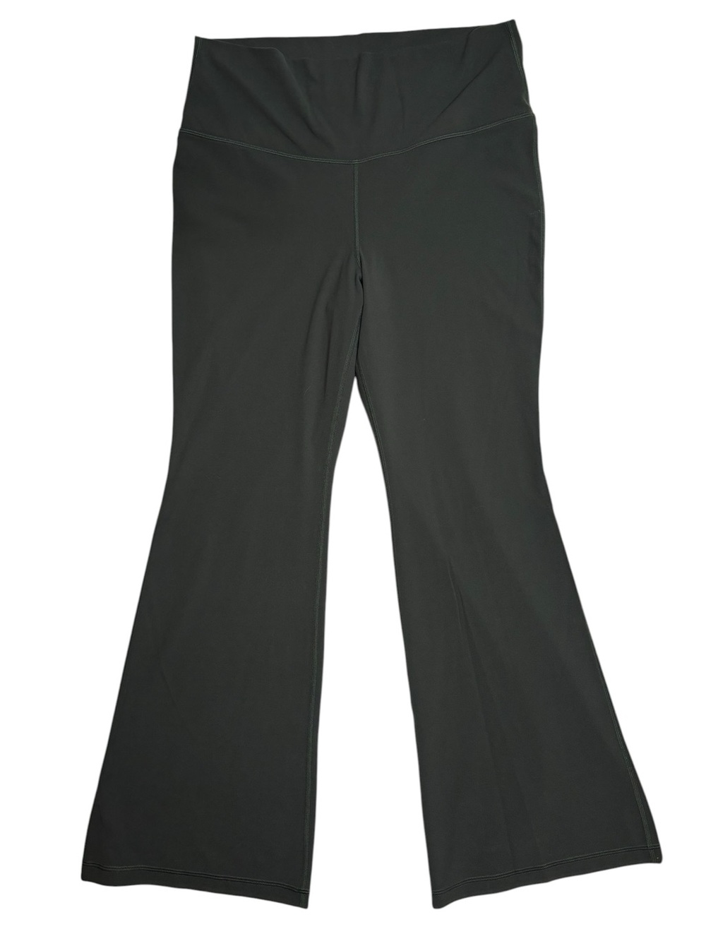 Aritizia TNA Action High Rise Wide Leg Leggings Green Size XL Stretchy Active